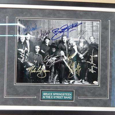 Bruce Springsteen signed Albums