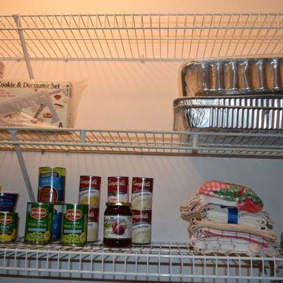 Canned Goods, Misc Baking Supplies
