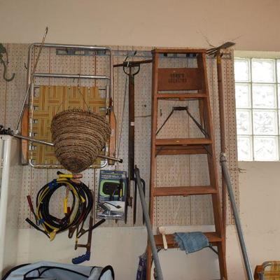 Ladder, Misc. Garage Items