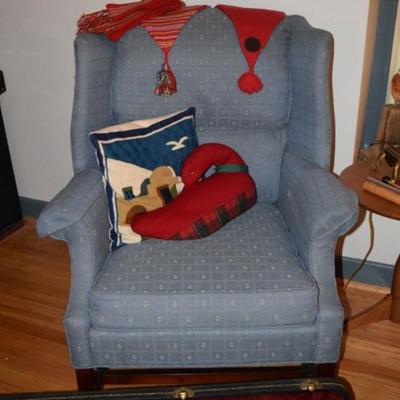 Chair, Pillows