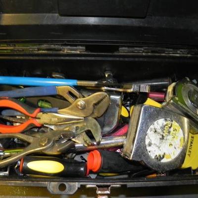 Tool Box with Assortment of tools..