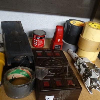 Lot of Misc. Tools, Hardware and Home Decor