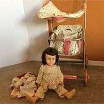 Mattel Chatty Cathy Doll & Stroller