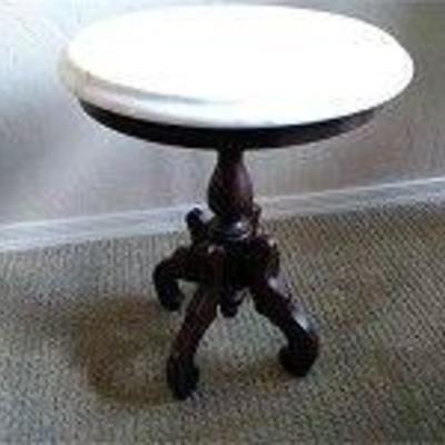 Italian Marble Accent Table