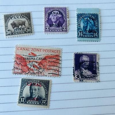 LOT 1: Canal Zone Postage Stamps. Lot of 6 stamps = $18

Postage stamps and postal history of the Canal Zone is a subject that covers the...