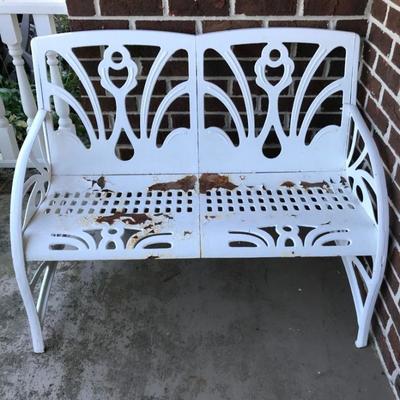 antique bench with two chairs (not pictured)
