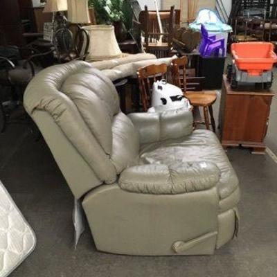 Leather Recliner.