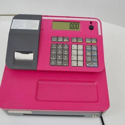 Pink Casio Cash Register Model # SE-G1 (With Key, ...