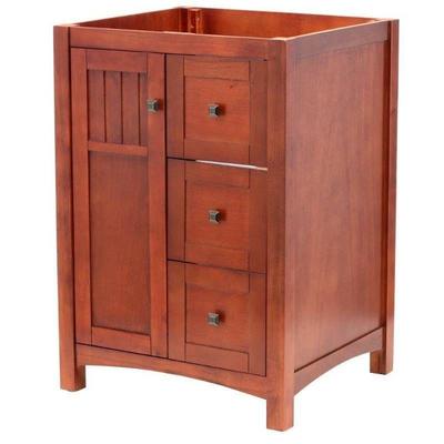Knoxville 24 in. W x 21.63 in. D x 34 in. H Vanity ...