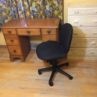 Sumter Desk Dresser and Office Chair