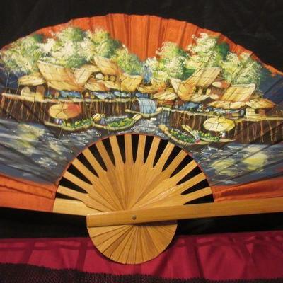 Vintage Oriental Fan
