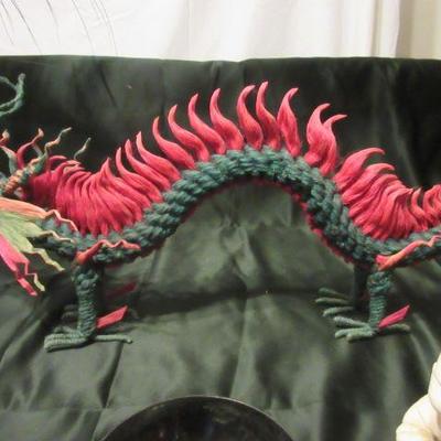 Dragon Figurine made out of ropes