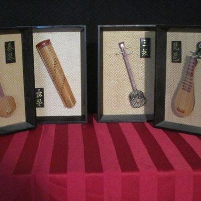 Miniature Instruments in frames