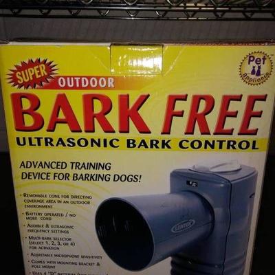 Ultrasonic Outdoor Bark Control Training Device