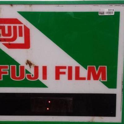 Fuji Film Light Up Wall Clock