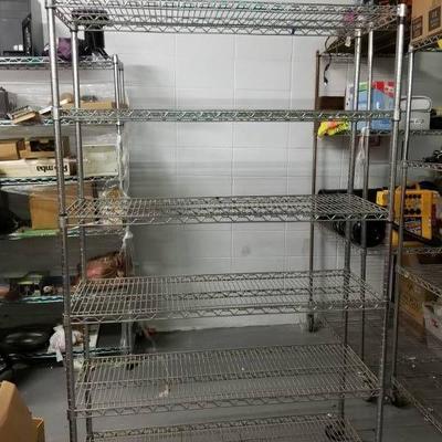 Metro Shelf - 6 shelves Chrome