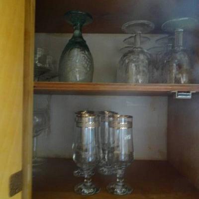 Cotents in cabinet.