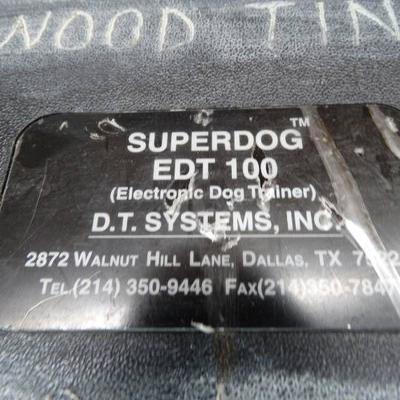 Super dog electronic dog trainer.