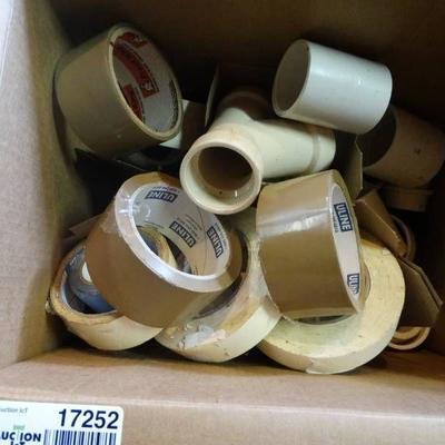 Lot of tape.