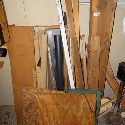 Lot of various wood.