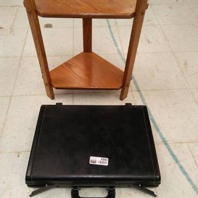 Corner Table Briefcase Lot