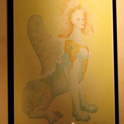 Signed Artist's Proof Lithograph by Leonor Fini