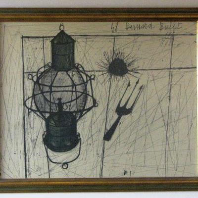 Signed & Numbered Lithograph by Bernard Buffet