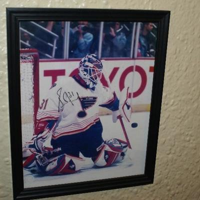 Autographed Hockey Picture