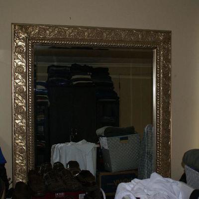 Large 30" x 72" Beveled Wall Mirror
