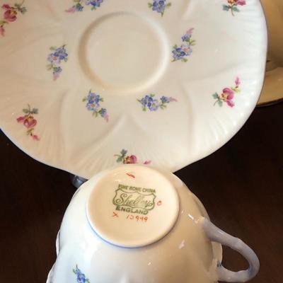 Shelley cup saucer. Tea Cup collection