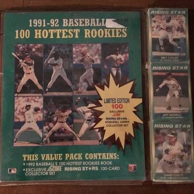 1992 Baseball's Hottest Rookies Value Pack Basebal ...