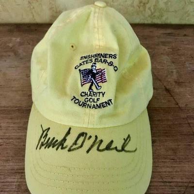 Autographed Buck O'Neil Baseball Cap
