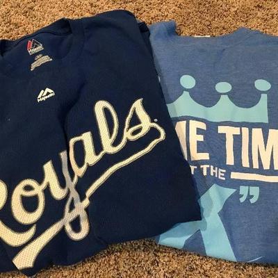 Set of 2 Kansas City Royals t-shirts Large
