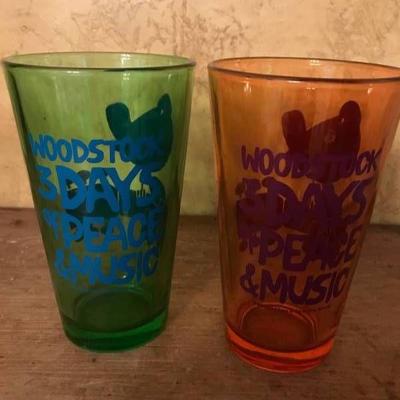 Woodstock Beer Glasses--set of 2