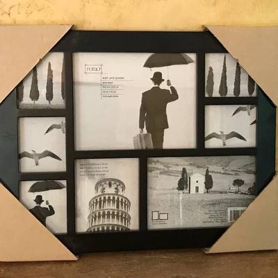 Black Frame with multiple openings (new in box)
