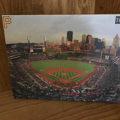 Pirates Stadium Picture-Canvas 9 x 12