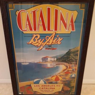 Catalina by Air poster