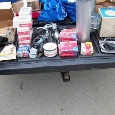 A Great Lot of MIsc Hardware, Vent Pipe, Dampers, ...