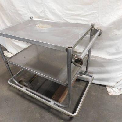 Odeal Stainless Rolling Cart with 2 Shelves