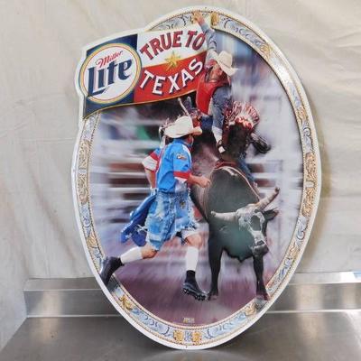 Miller Lite Rodeo Sign