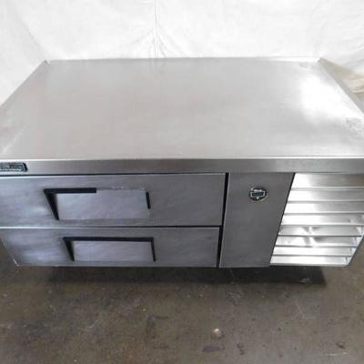 True Refrigerated Stainless Steel Chefs Base