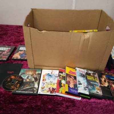 Box Lot of DVD Movies