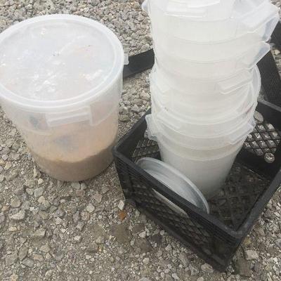Cambro storage containers