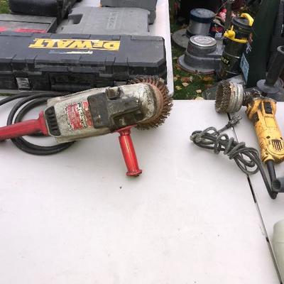 H. Duty Milwaukee Grinder  