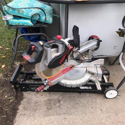 Craftsman Compound Miter Saw on Stand