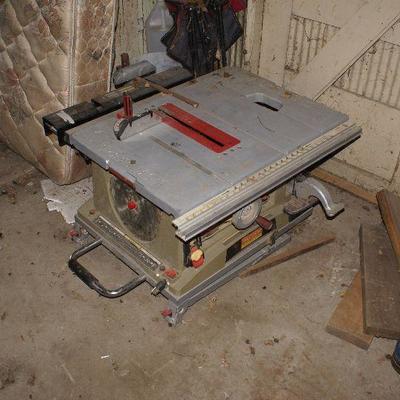 Craftsman Table Saw with Legs