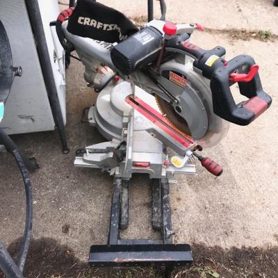 Craftsman Compound Miter Saw on Stand