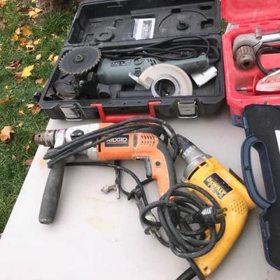 Electric Cutting Saw & Hammer Drills 