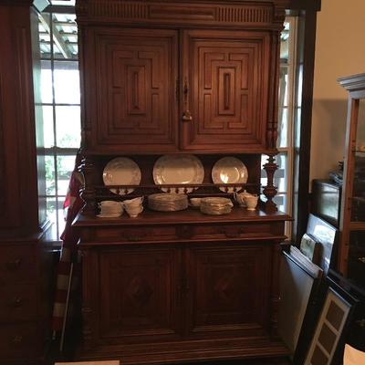 Antique English Server/Cabinet