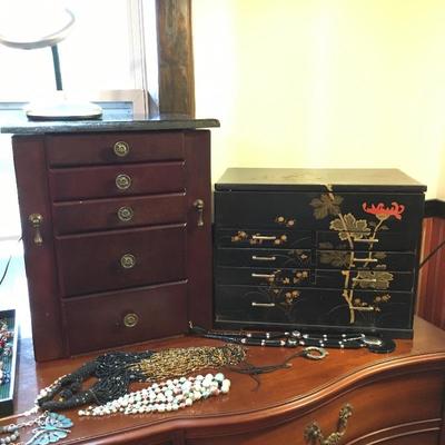 2 of 3 jewelry chests